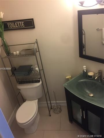 half bathroom