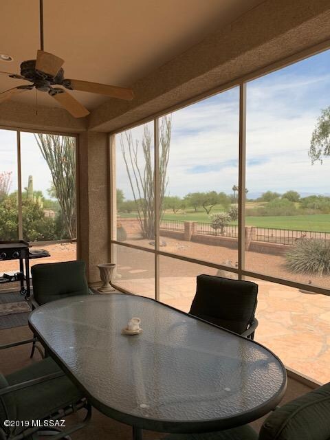 Views of course from back patio