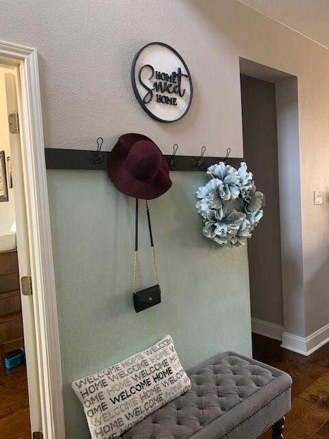 There's even room for you to hang your hat and key