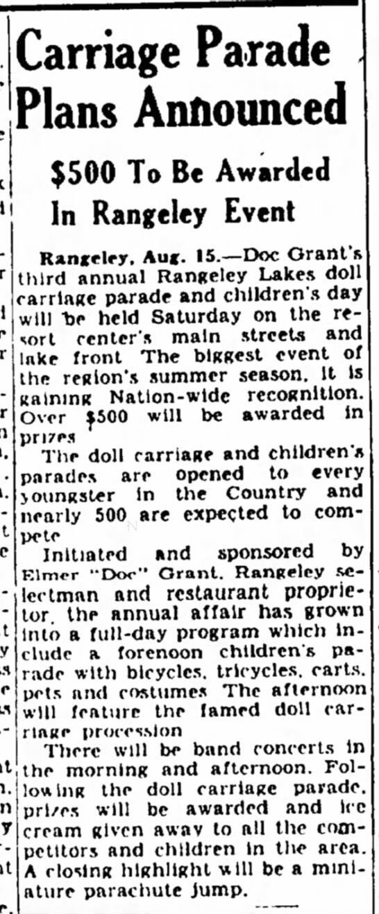 parade news