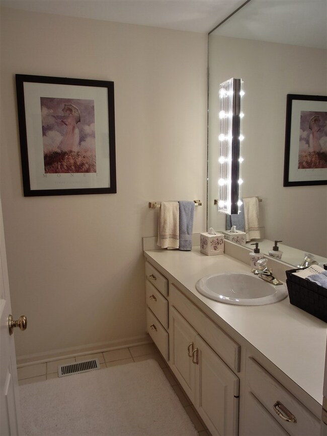 Main floor half bath