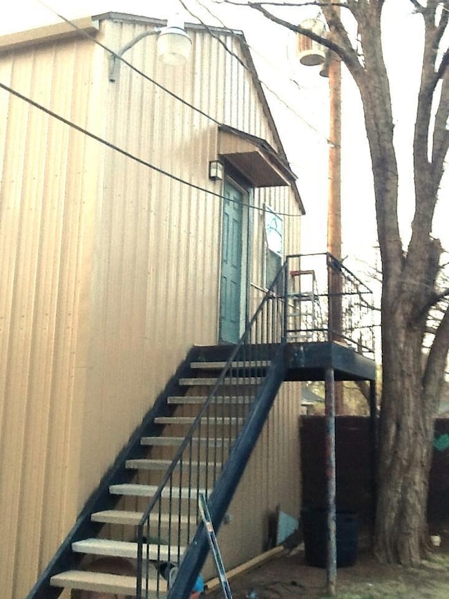 Upstairs front door