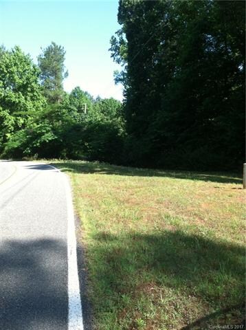Paved road front.