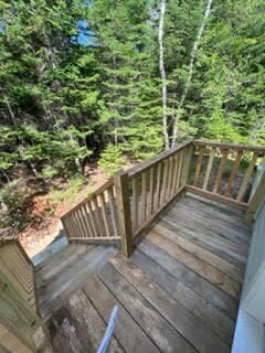 back stairs