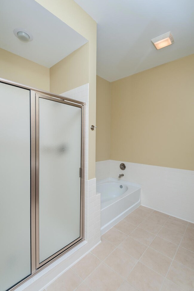 Separate Shower and Tub