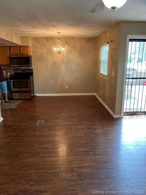Living room looking into the dining area.