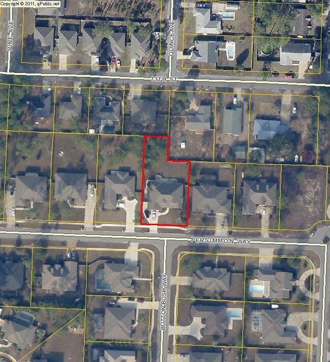 726 Persimmon Aerial