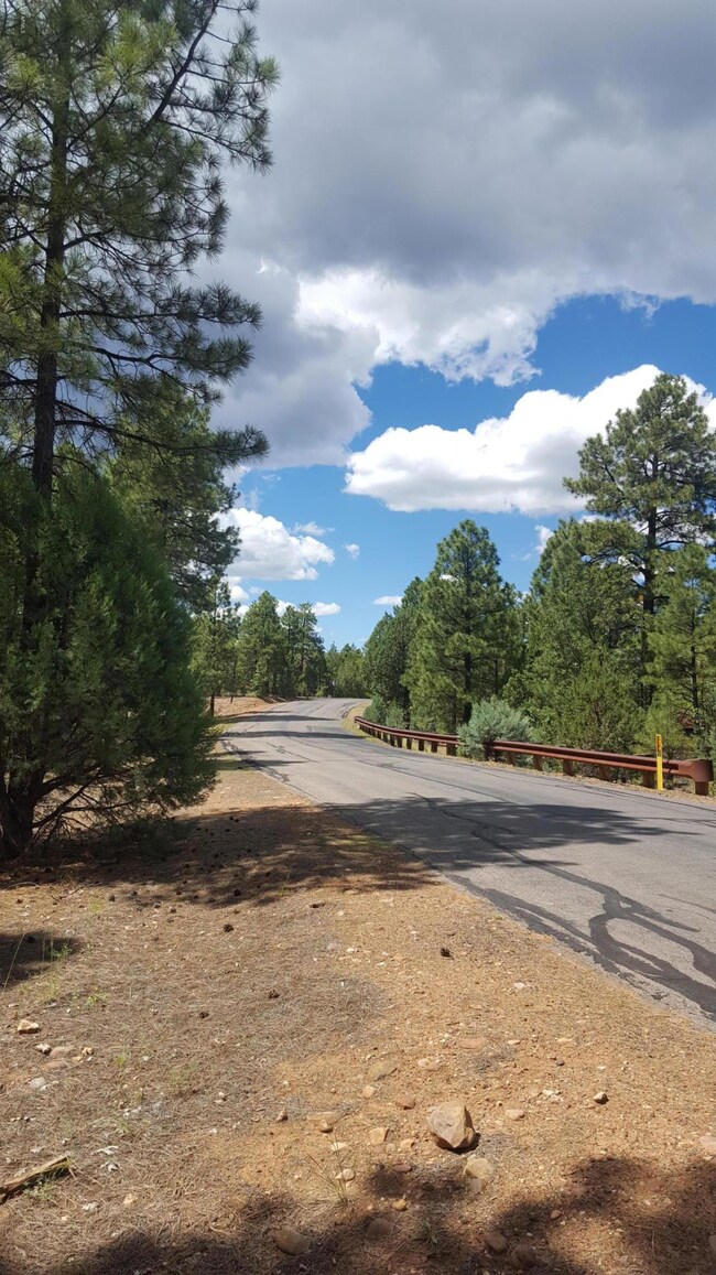 Front of lot to left