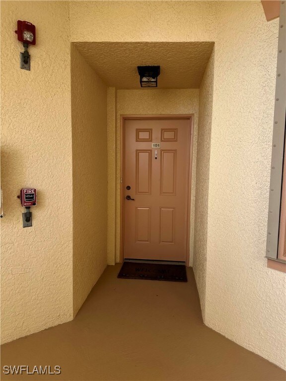 View of property entrance