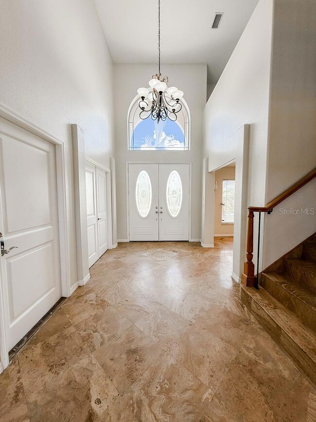 Two Story Grand Entryway