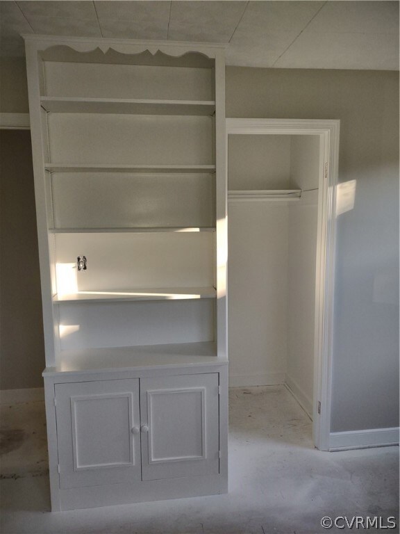 Freshly painted bright white and agreeable gray