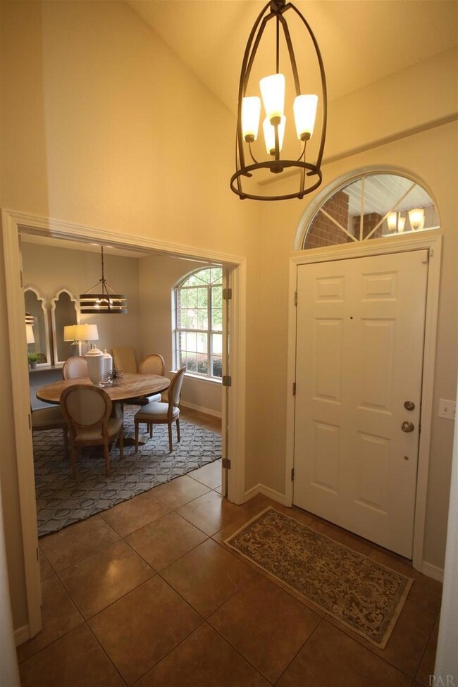 Tile flooring throughout the entire home.