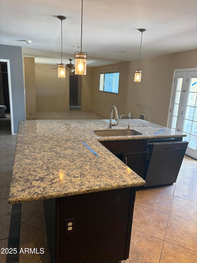 Kitchen with nice island