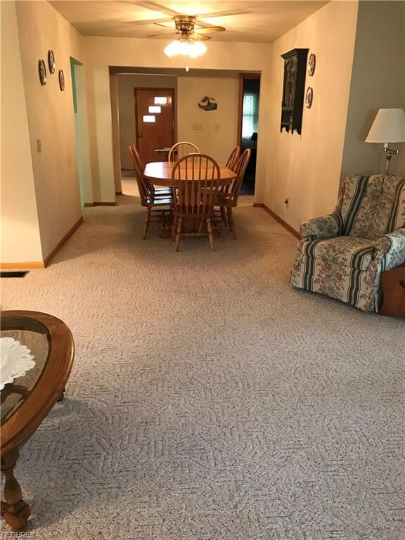 Family Room View to Dining Room