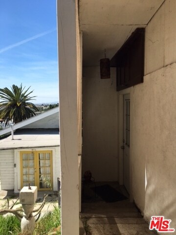 Entrance to studio