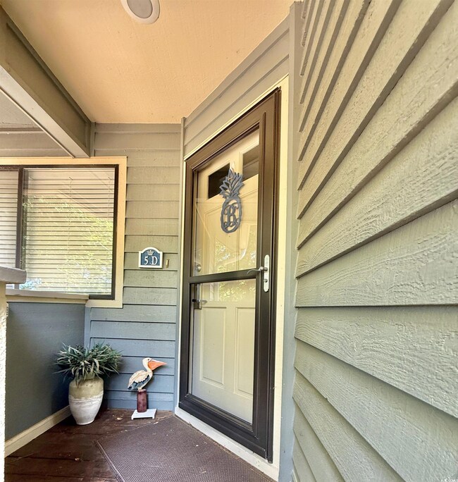 View of exterior entry