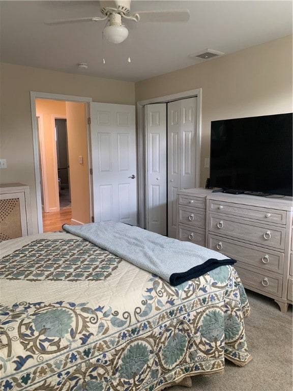 Master Suite with Bathroom and Large Closet.