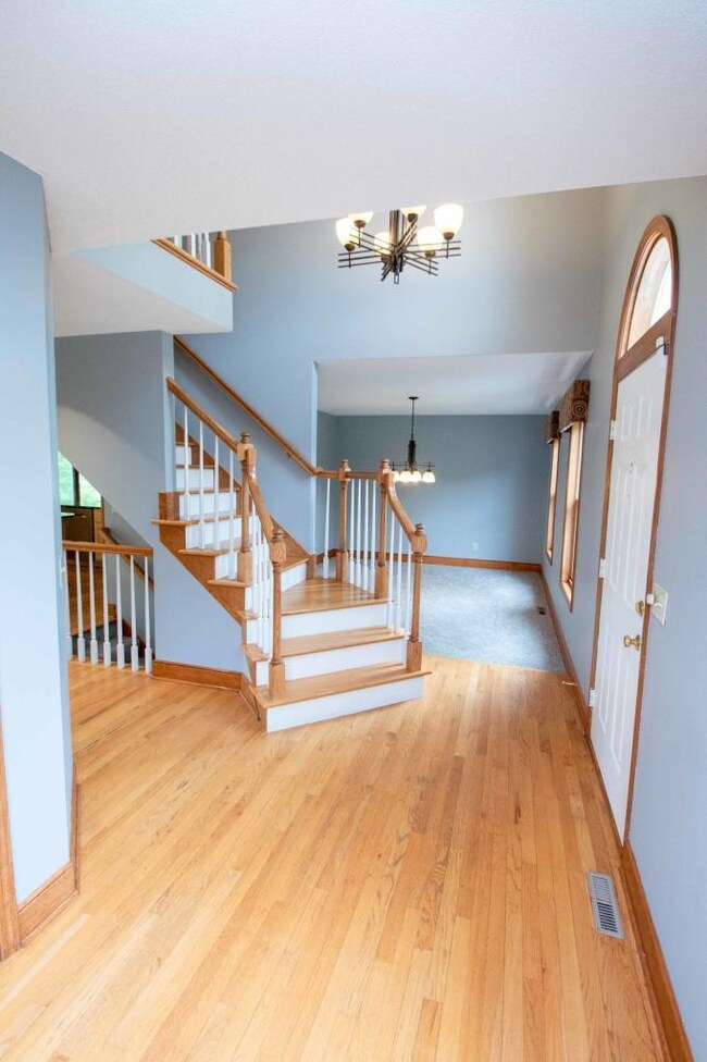 large welcoming foyer