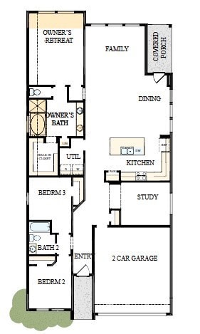 The success of a floor plan is the way you can mov