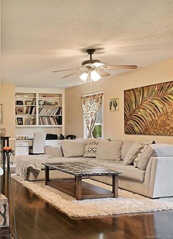 Great Room with Built-in Desk