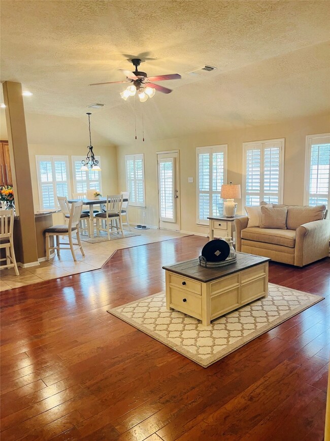 View from living room.