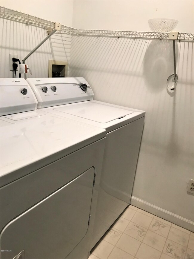 Laundry area