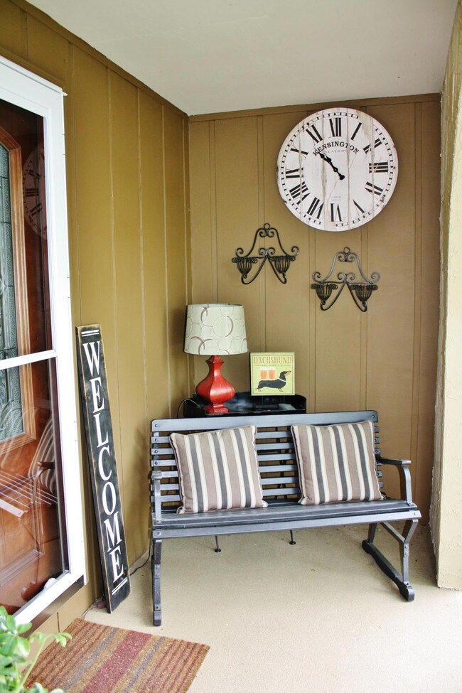 Gorgeous Front Porch Living Space