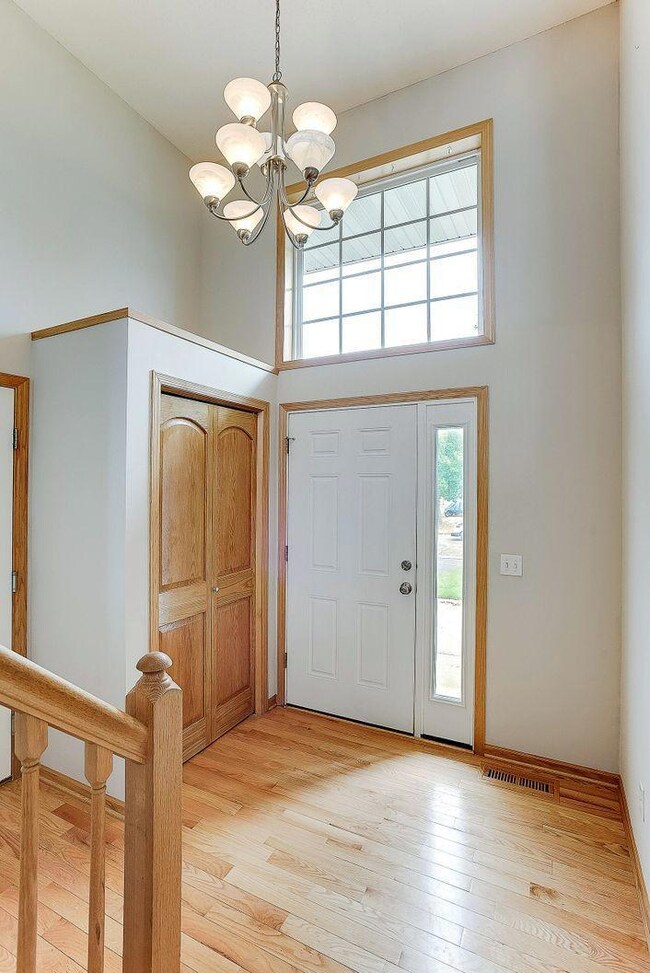 Pleasantly Spacious Entry