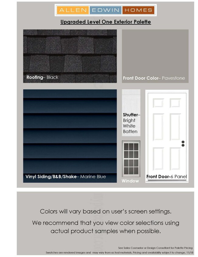 MWW0053 EXTERIOR PALETTE
