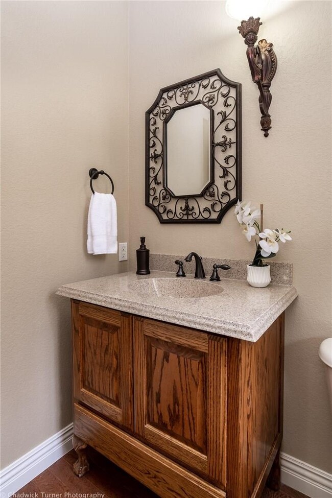 Powder room on main level