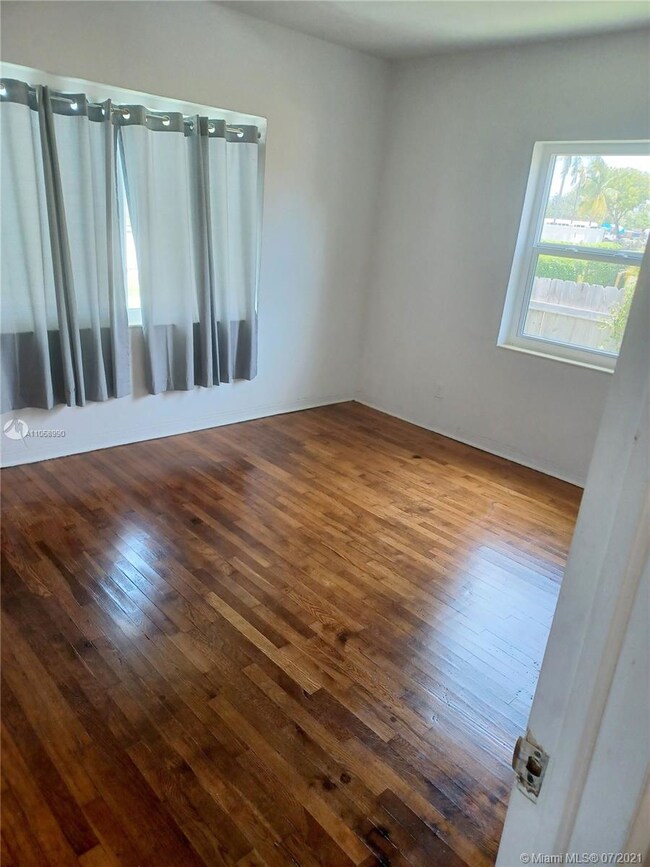 Front Bedroom real wood floors!