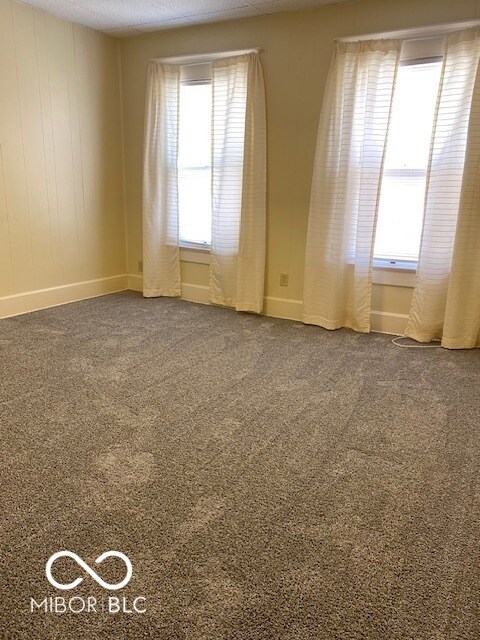 Living Room with Walk-In Closet