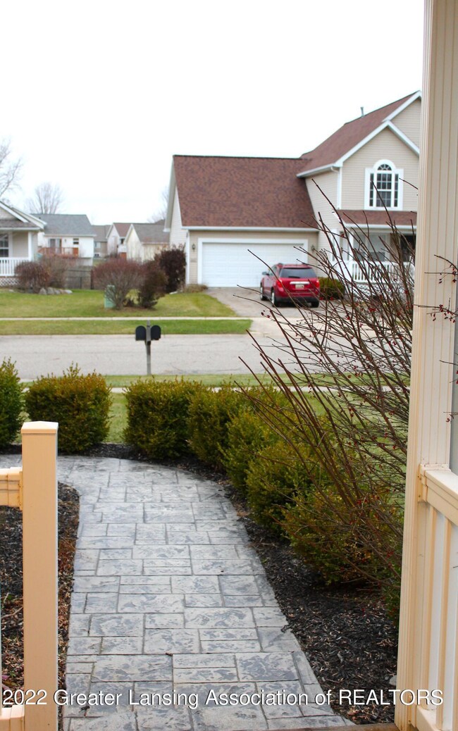 view from front entry