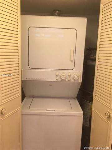 Stack Washer/Dryer/Half Bathroom - 1st Floor