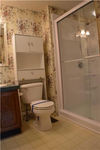 Another view of the walk in shower.