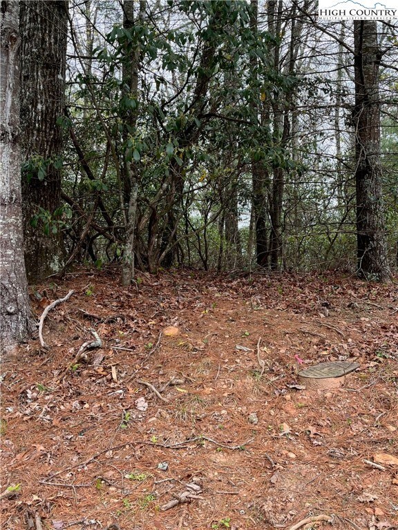 front right property corner