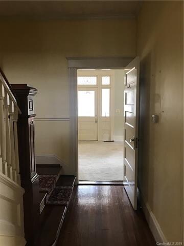 Hall view of front entry