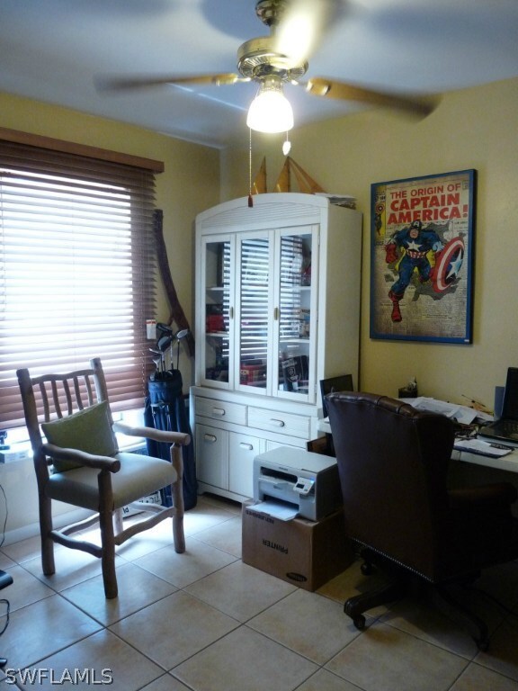 Third bedroom now being used as an office.