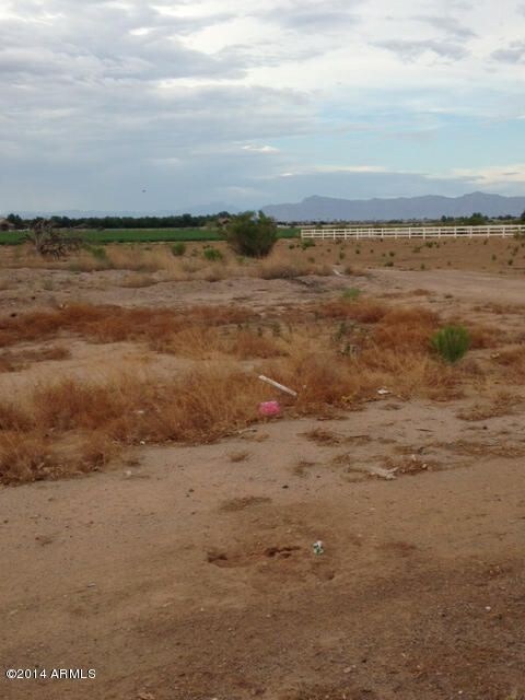 View of Superstition Mountains from Lot