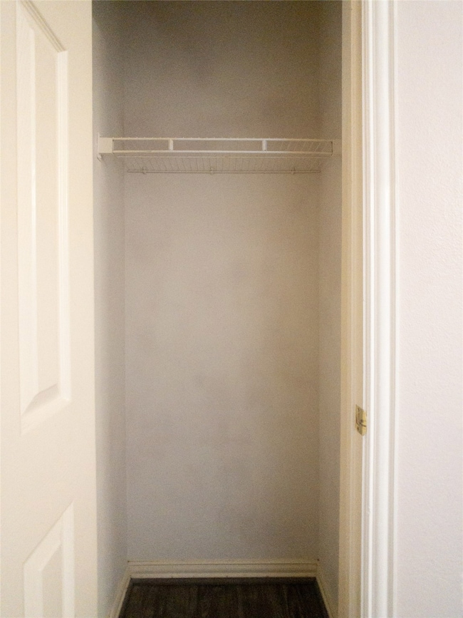 coat closet at entry