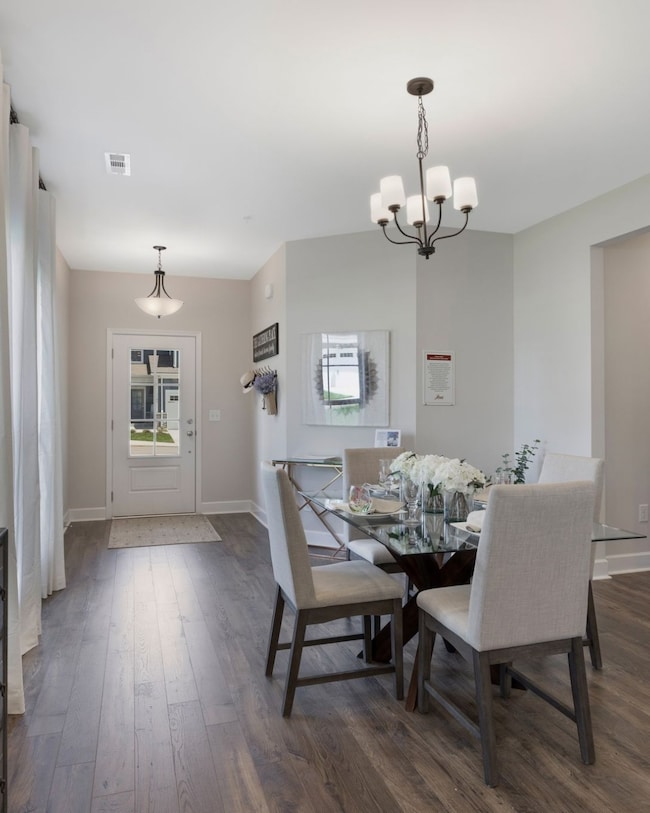 *Photo is of model home with furnishings- this is a reflection of how this floorplan could be designed, not what's included in this townhome.