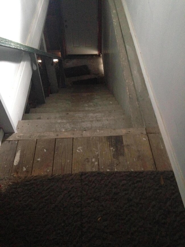 Garage apartment stairs