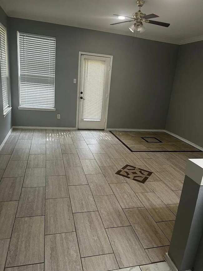 Spare room with light hardwood / wood-style floori
