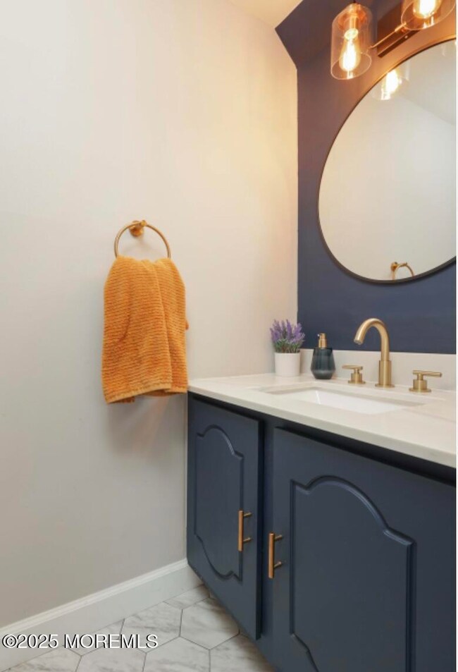 bathroom downstairs
