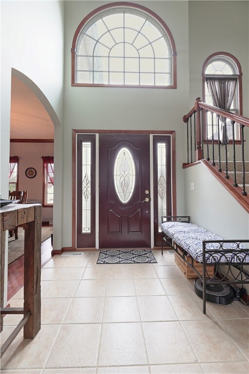 Foyer to Formal Dining Room