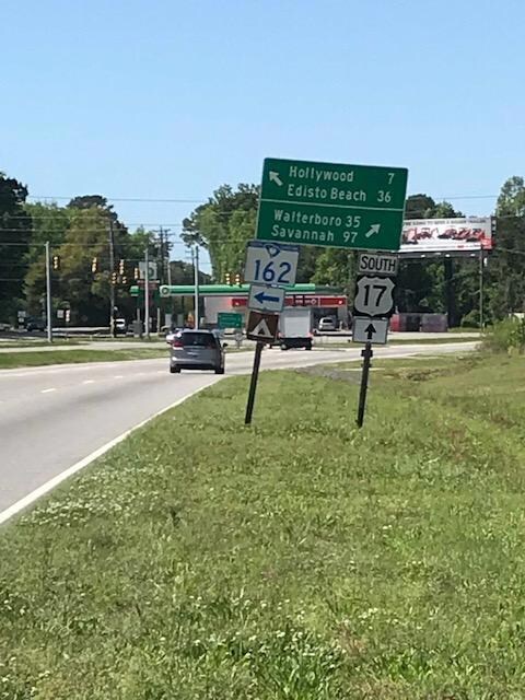 Just before Hwy 162 on the right