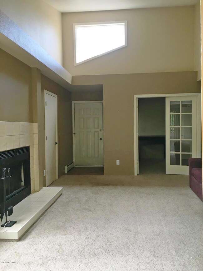 Vaulted Living Room