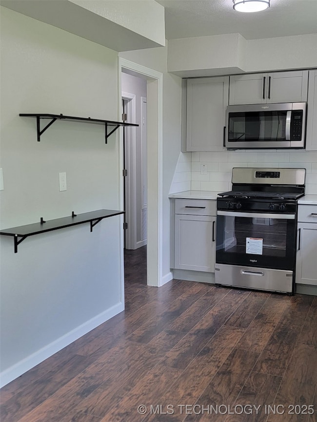 Display shelving or possible coffee bar area