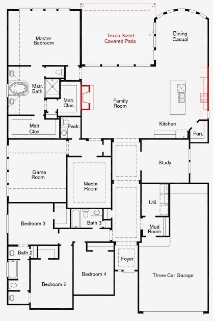 17449 Violet Vineyard St, Grangerland, TX 77302 - photo 3