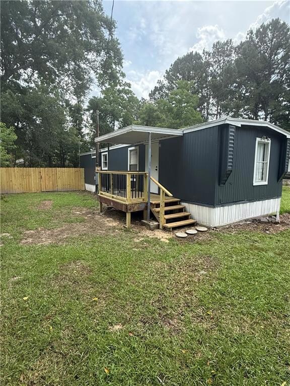 Front Door and Deck